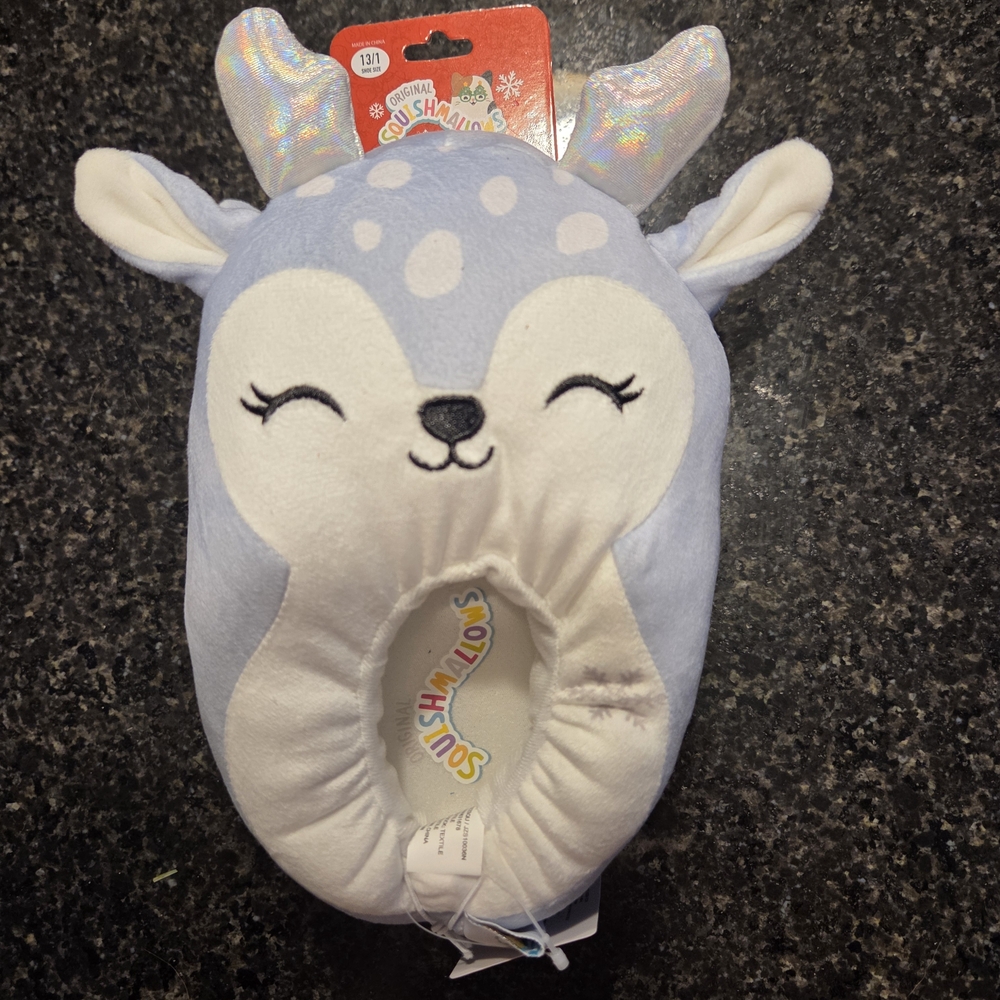 Nwquishmallows Soft Blue and White Plush